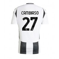 Juventus Andrea Cambiaso #27 Kotipaita 2024-25 Lyhythihainen